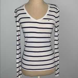 Tommy hilfighter strips blouse